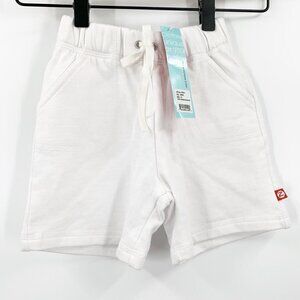 Zutano White Cotton Shorts